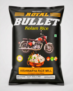 Aishwarya Royal Bullet Sona Steam Rice 26Kg
