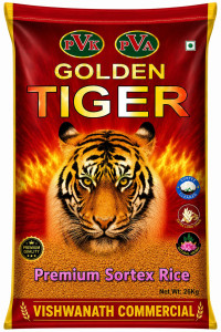 Golden Tiger Sona Boiled Rice 26Kg