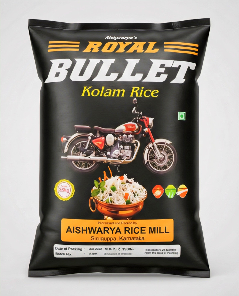 Aishwarya Royal Bullet Rejection Rice 26Kg