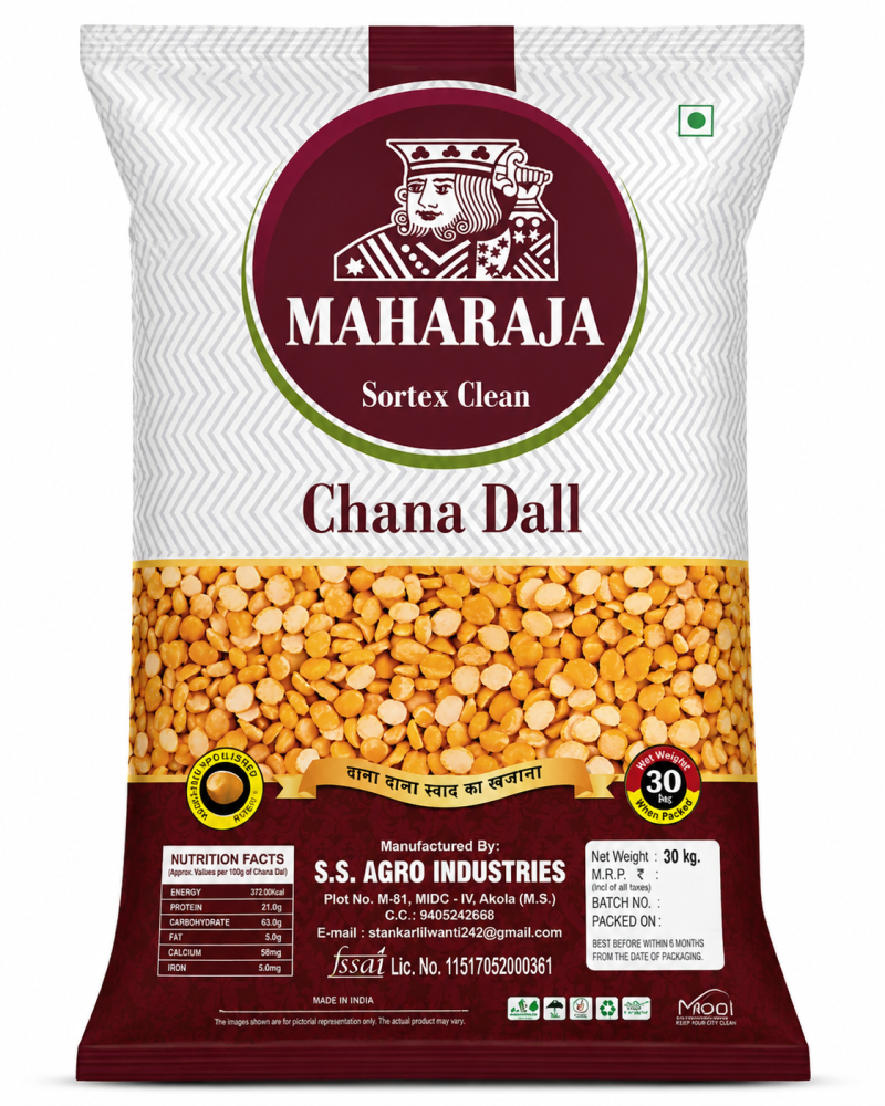 Maharaja Sortex Chana Dal 30Kg