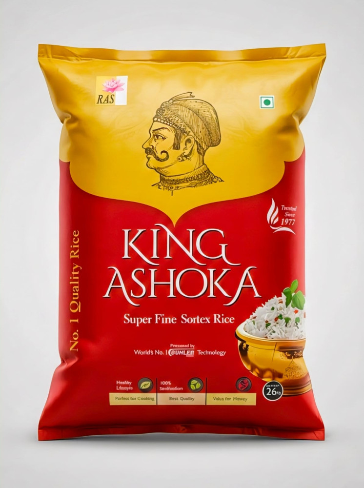 King Ashoka Sona Steam Rice 26Kg