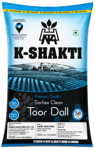 K-Shakthi Premium Quality Fatka Toor Dal 50Kg